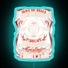 Neon Biker Lifestyle Motorcycle Sign on Asphalt - RGB Solution