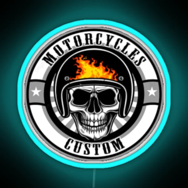 Motorcycle Custom RGB Neon Sign