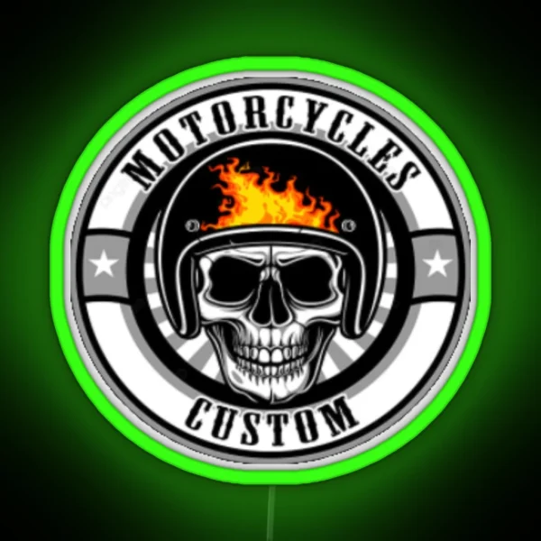 Motorcycle Custom RGB Neon Sign