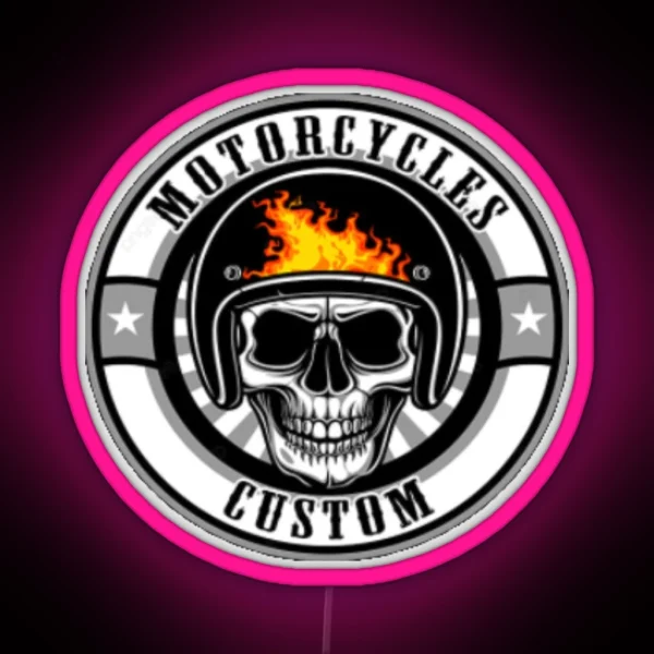 Motorcycle Custom RGB Neon Sign