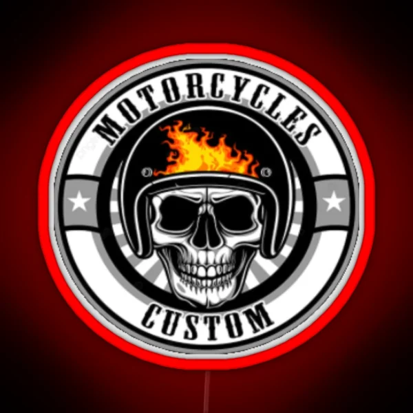 Motorcycle Custom RGB Neon Sign