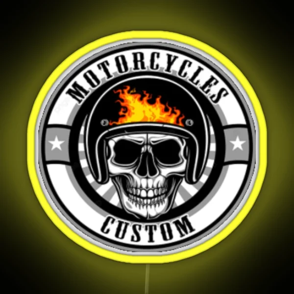 Motorcycle Custom RGB Neon Sign