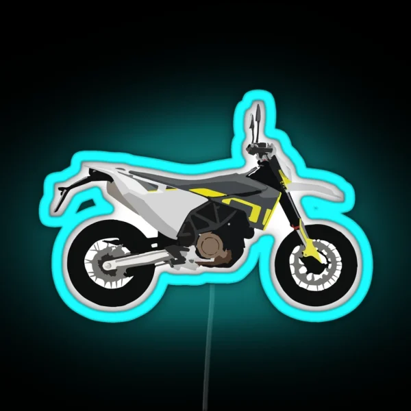 Motorcycle Husqvarna Supermoto 701 2021 RGB Neon Sign