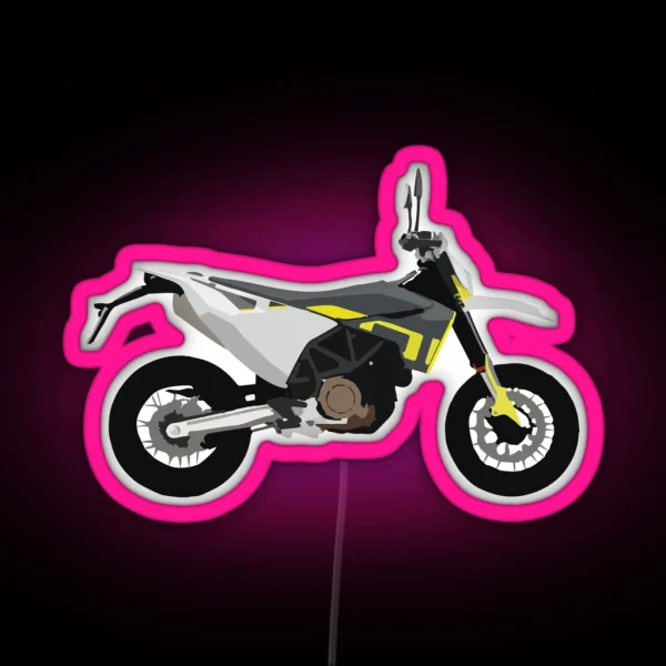 Motorcycle Husqvarna Supermoto 701 2021 RGB Neon Sign