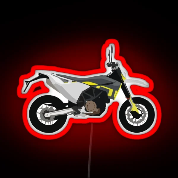 Motorcycle Husqvarna Supermoto 701 2021 RGB Neon Sign