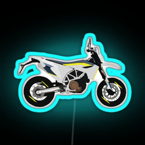 Motorcycle Husqvarna Supermoto 701 RGB Neon Sign