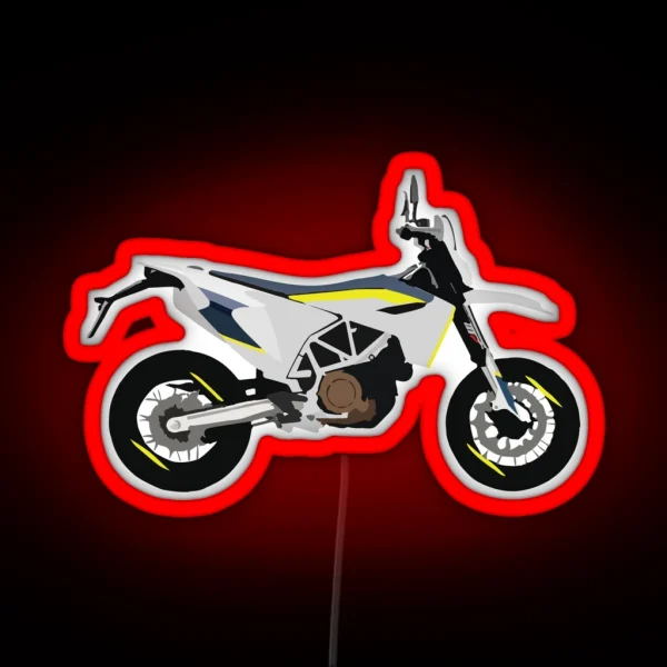 Motorcycle Husqvarna Supermoto 701 RGB Neon Sign