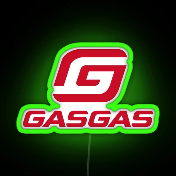 Motorcycle Racing Team Grand Prix GP Gasgas RGB Neon Sign