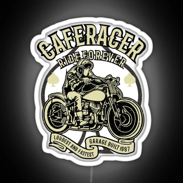 Motorcycle RGB Neon Sign