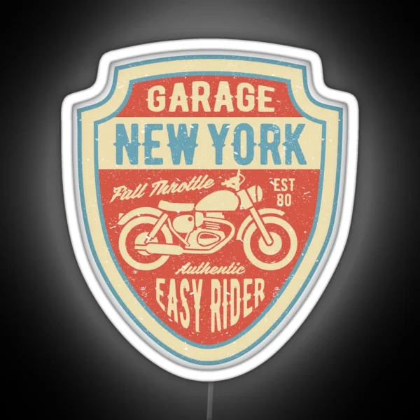 Motorcycle RGB Neon Sign