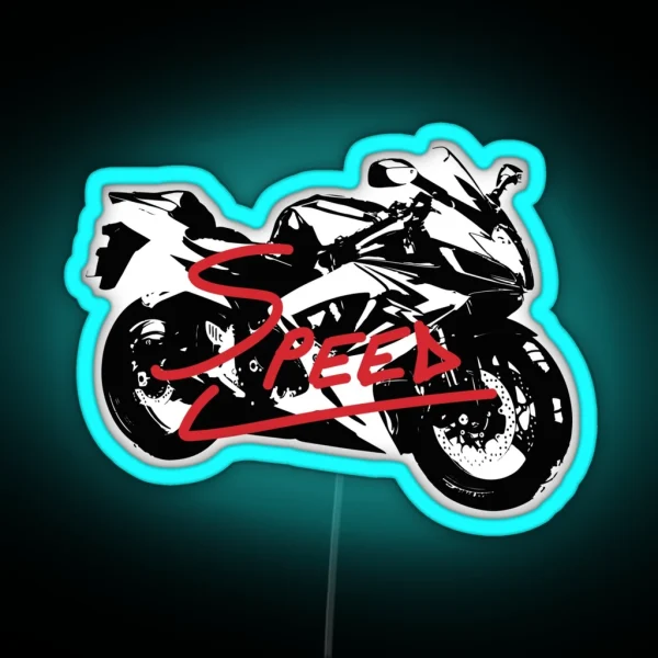 Motorcycles Are FUN RGB Neon Sign
