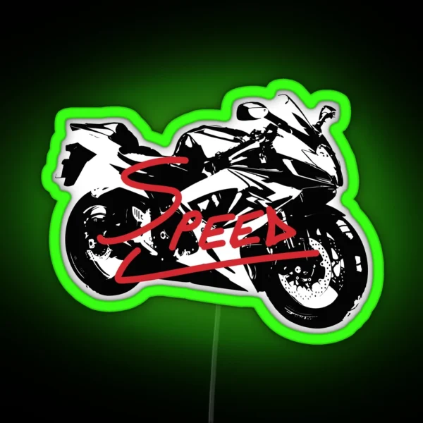 Motorcycles Are FUN RGB Neon Sign