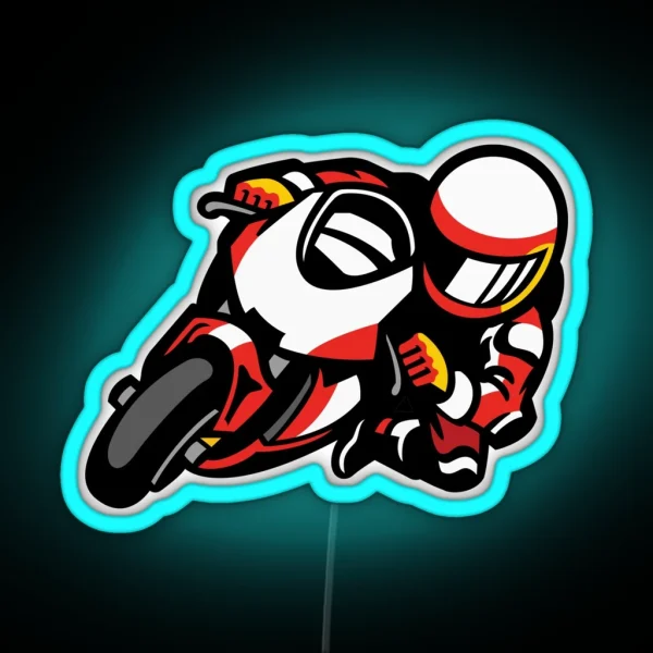 Motorcycling RGB Neon Sign