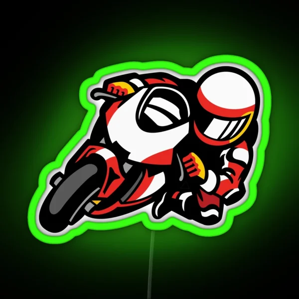 Motorcycling RGB Neon Sign