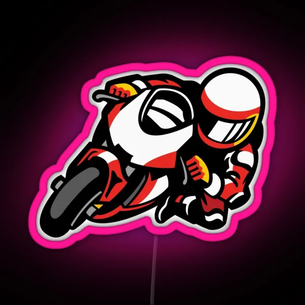 Motorcycling RGB Neon Sign