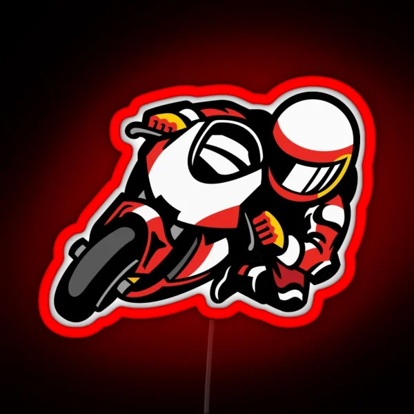Motorcycling RGB Neon Sign