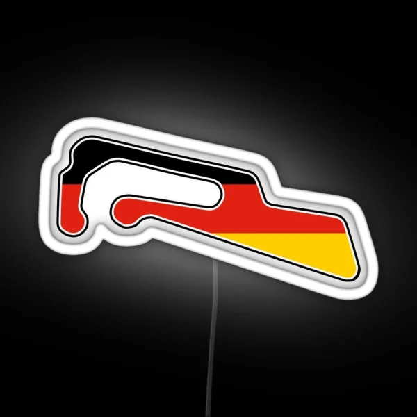 Motorsport Arena Oschersleben Flag RGB Neon Sign