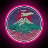 mount fuji rgb neon sign pink