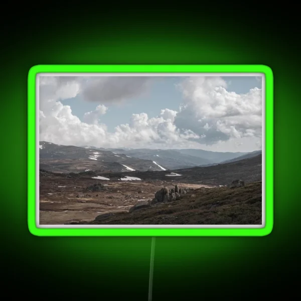 Mount Kosciusko RGB Neon Sign