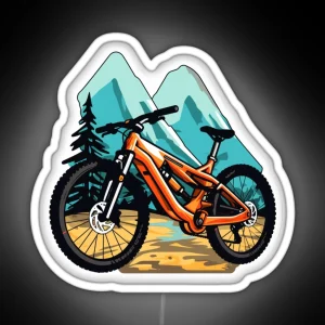 Mountain Bike RGB Neon Sign