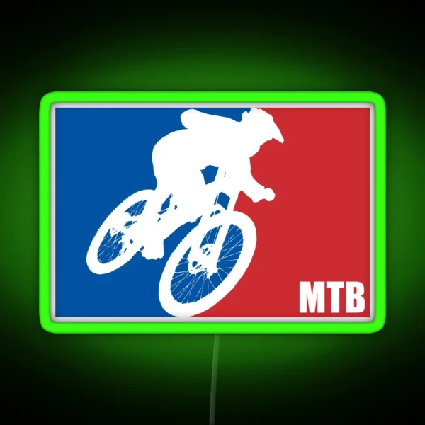 Mountain Bike RGB Neon Sign