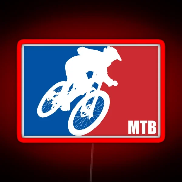 Mountain Bike RGB Neon Sign