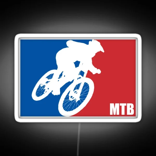 Mountain Bike RGB Neon Sign