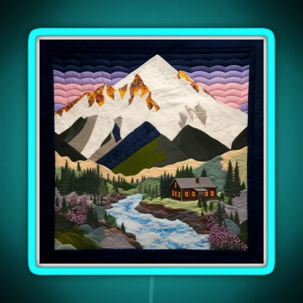 Mountain Magic RGB Neon Sign