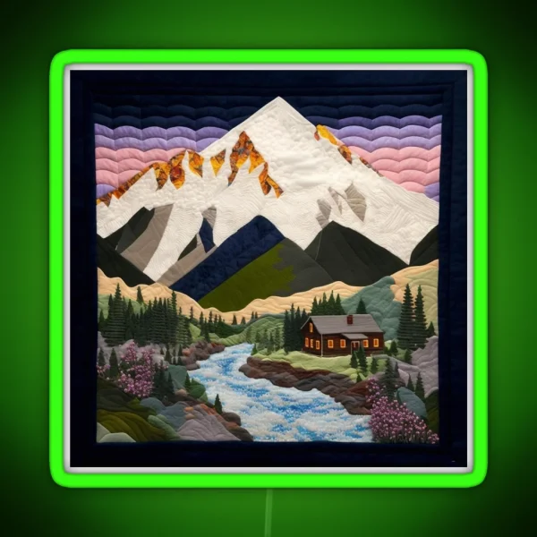 Mountain Magic RGB Neon Sign