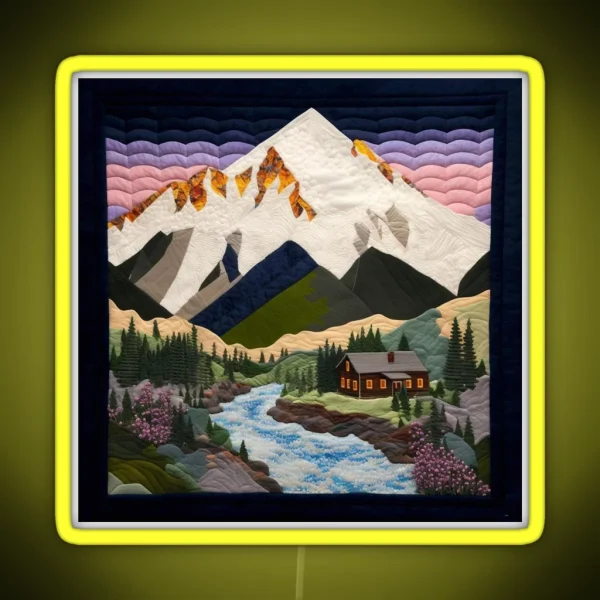 Mountain Magic RGB Neon Sign