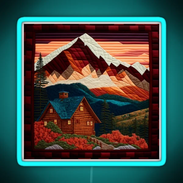 Mountain Majesty RGB Neon Sign