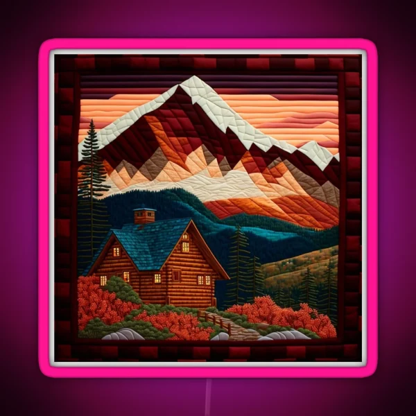 Mountain Majesty RGB Neon Sign