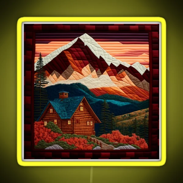 Mountain Majesty RGB Neon Sign