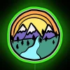 mountain-scene-vibrant-rgb-neon-sign-green-backdrop-landscape