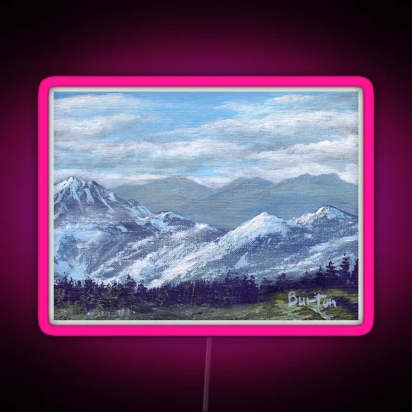 Mountain Spirit Series 5 RGB Neon Sign