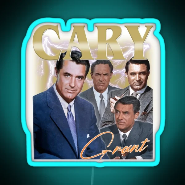 Movie Star Cary G RGB Neon Sign