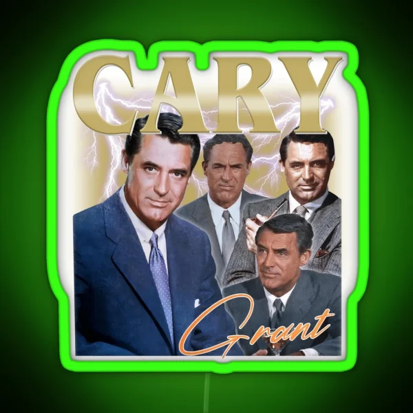 Movie Star Cary G RGB Neon Sign
