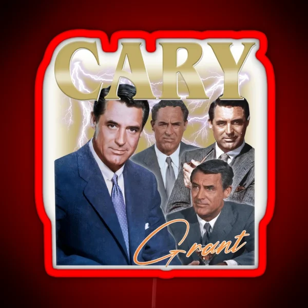 Movie Star Cary G RGB Neon Sign