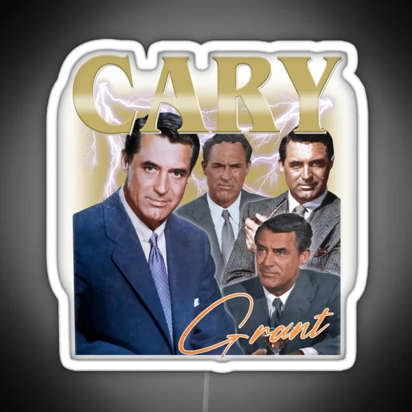 Movie Star Cary G RGB Neon Sign