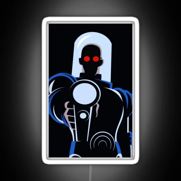 Mr Freeze BTAS RGB Neon Sign