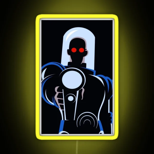 Mr Freeze BTAS RGB Neon Sign