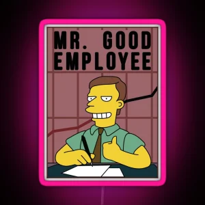 Mr Good Employee RGB Neon Sign