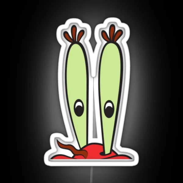 Mr Krabs Peeker RGB Neon Sign