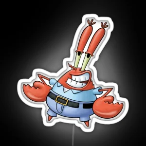 Mr Krabs RGB Neon Sign