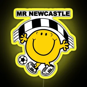 Mr Newcastle RGB Neon Sign