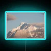 mount cheam neon sign fraser valley chilliwack british columbia rgb blue design