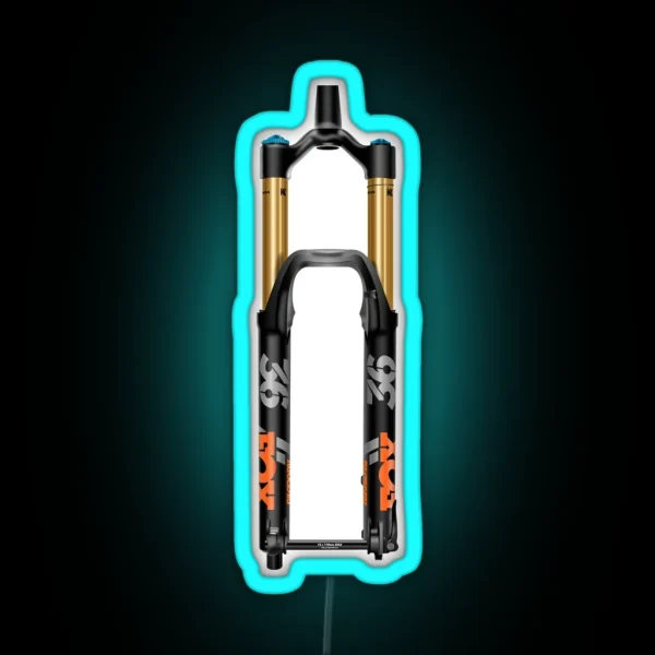 MTB Forks RGB Neon Sign