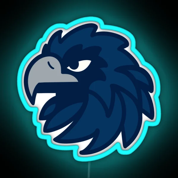 MU Hawk RGB Neon Sign