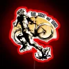 Cyclo-Cross Neon Sign with RGB Lighting - Red Mud Sweat Gears