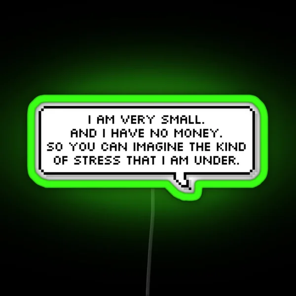 Mulaney Quote RGB Neon Sign